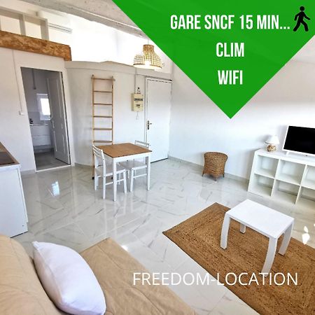 Studio Centre Ville Les Arcs Avec Vue Sur Massif Des Maures Ngoại thất bức ảnh