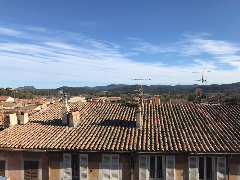 Studio Centre Ville Les Arcs Avec Vue Sur Massif Des Maures Ngoại thất bức ảnh