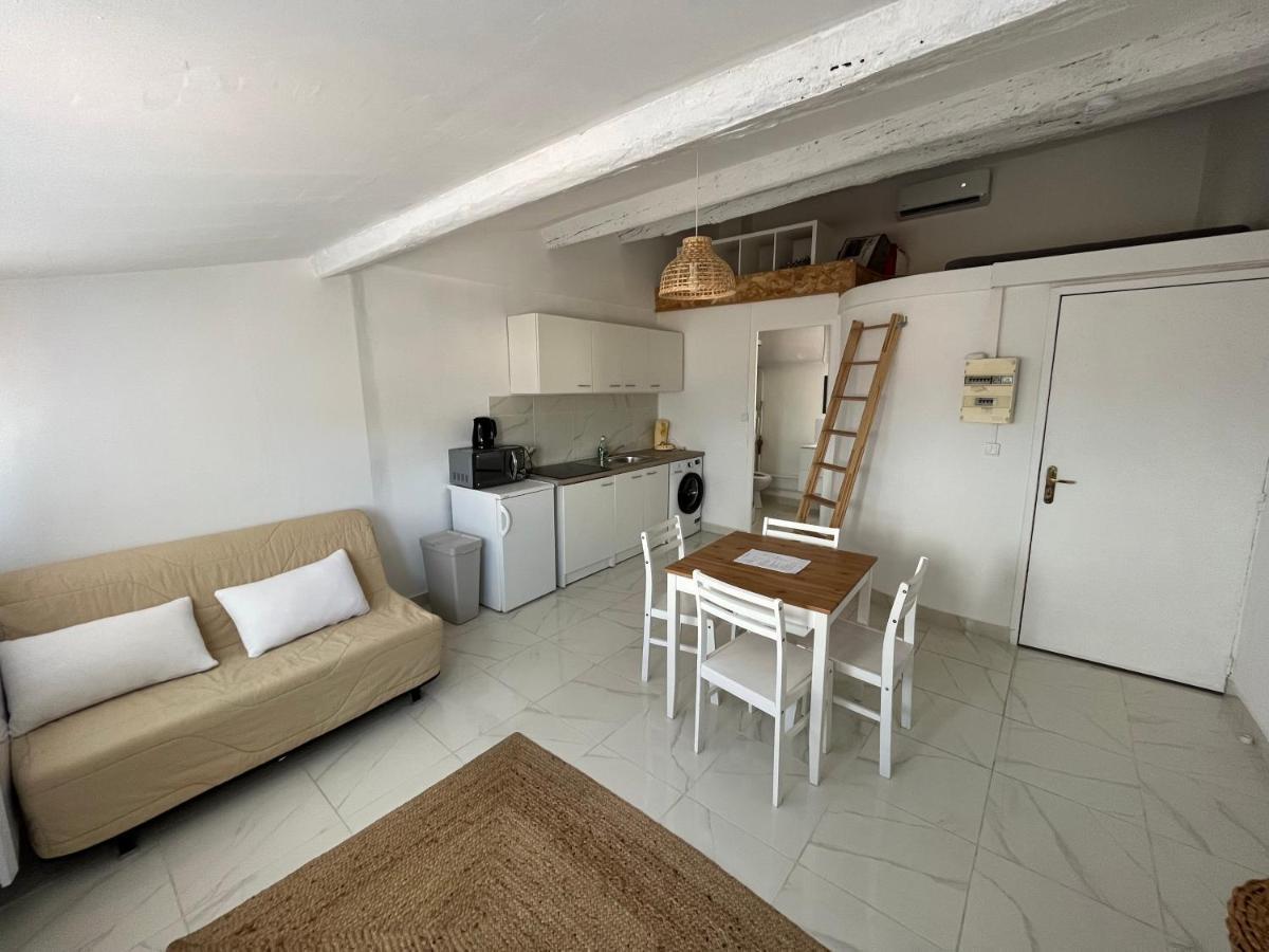 Studio Centre Ville Les Arcs Avec Vue Sur Massif Des Maures Ngoại thất bức ảnh